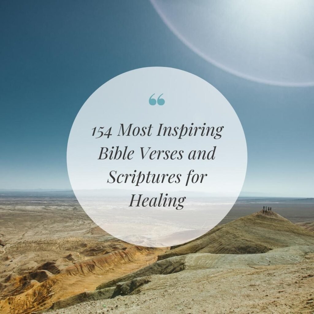 What Are The Best Bible Verses For Healing