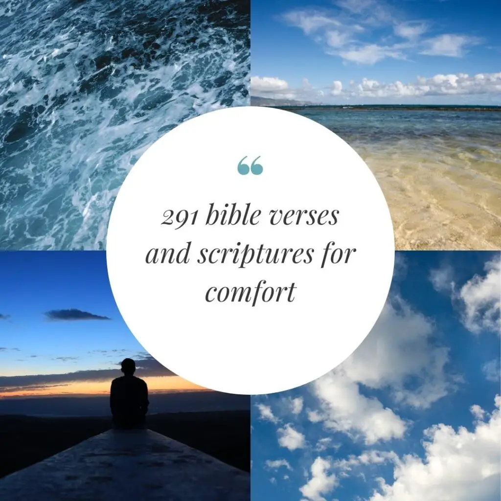 291 bible verses and scriptures for comfort