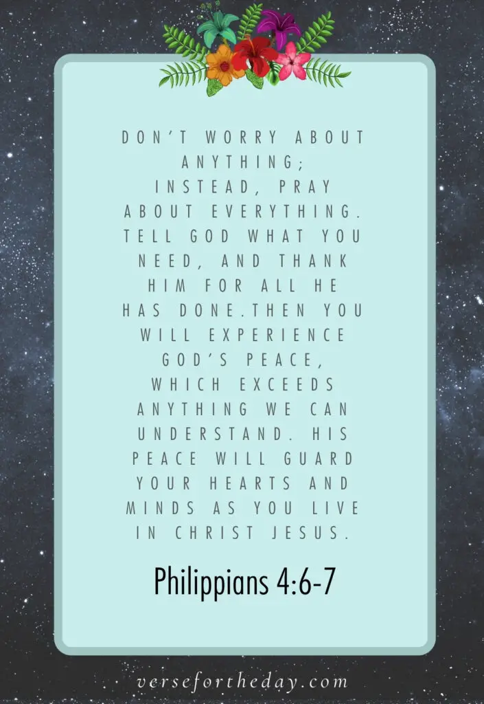 Quote on Philippians 4:6-7