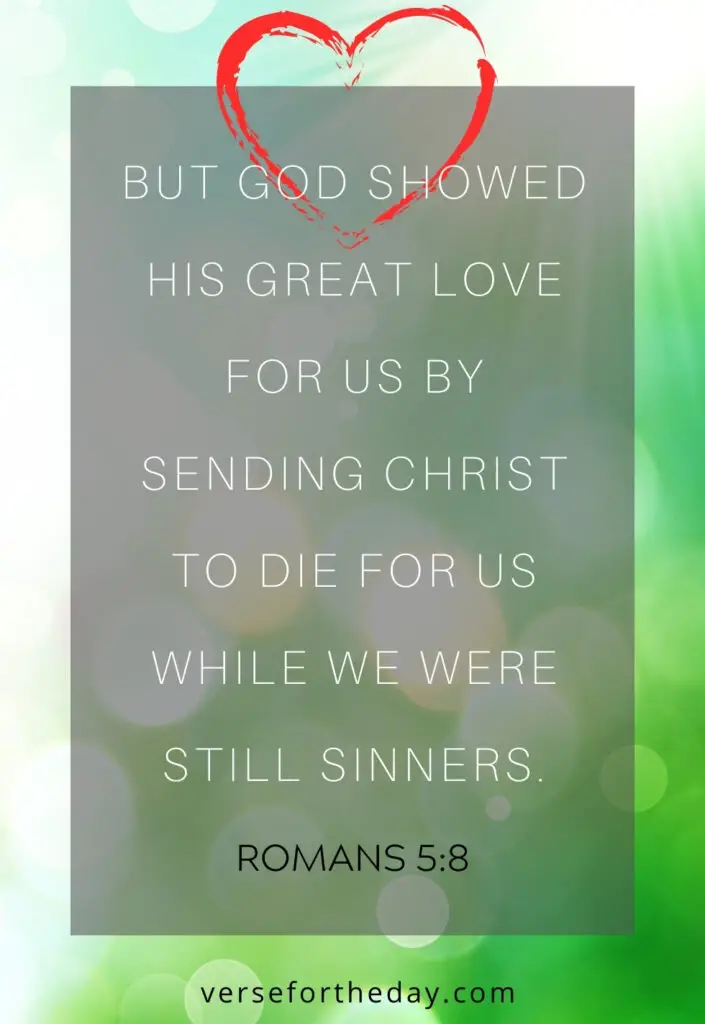 Quote on Romans 5:8