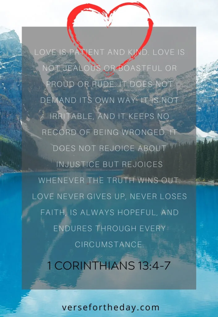 Bible Verses on the love of God