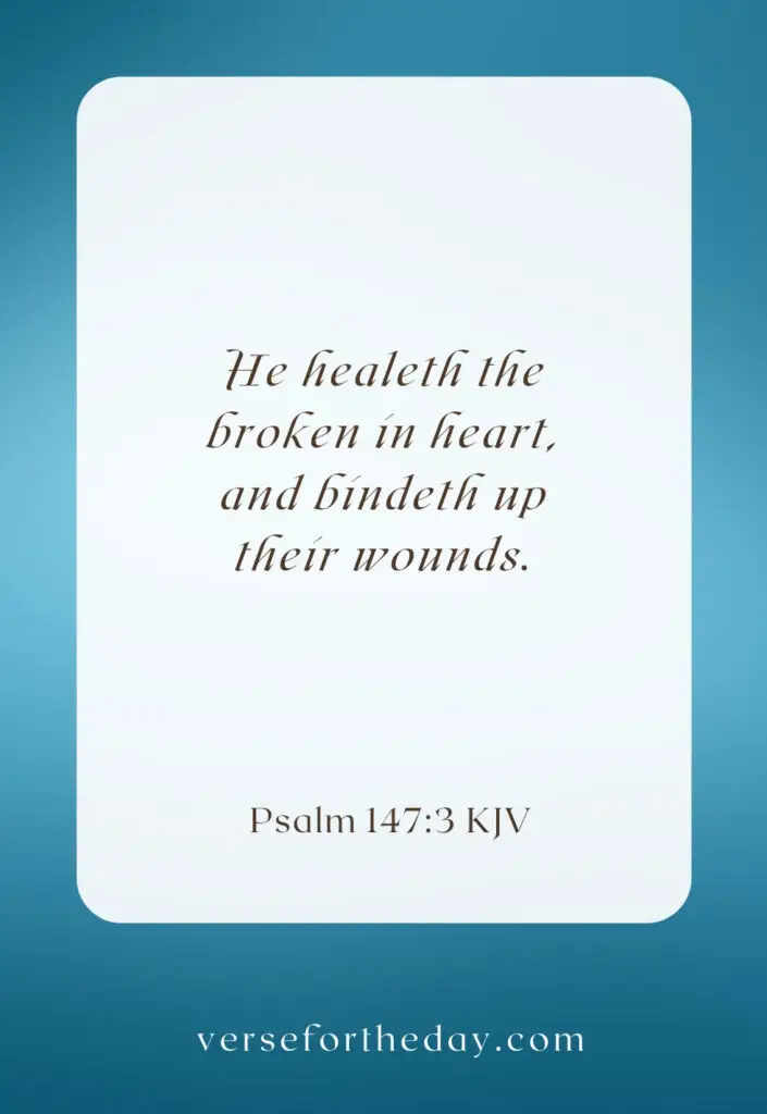Quote on Psalm 147:3