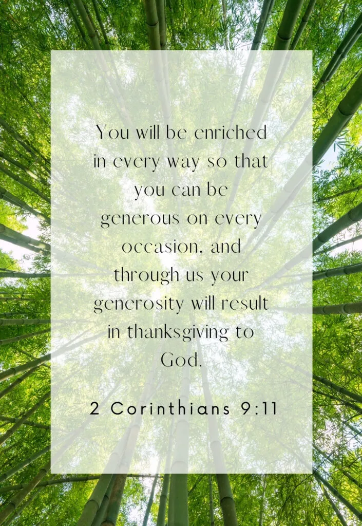 scriptures on thanksgiving