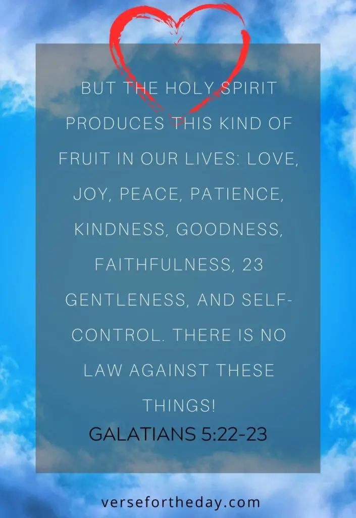 Quote on Galatians 5:22-23