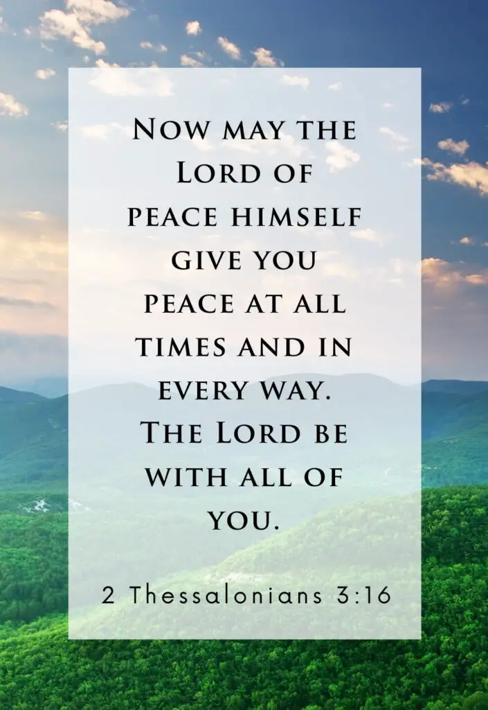 Quote on 2 Thessalonians 3:16
