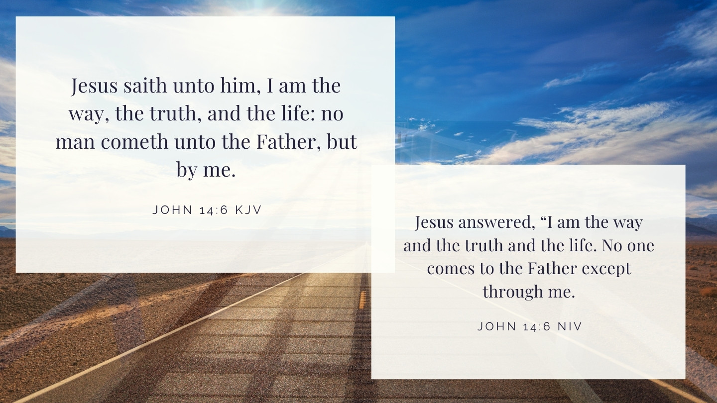 John 14:6 - Bible Verse Of The Day