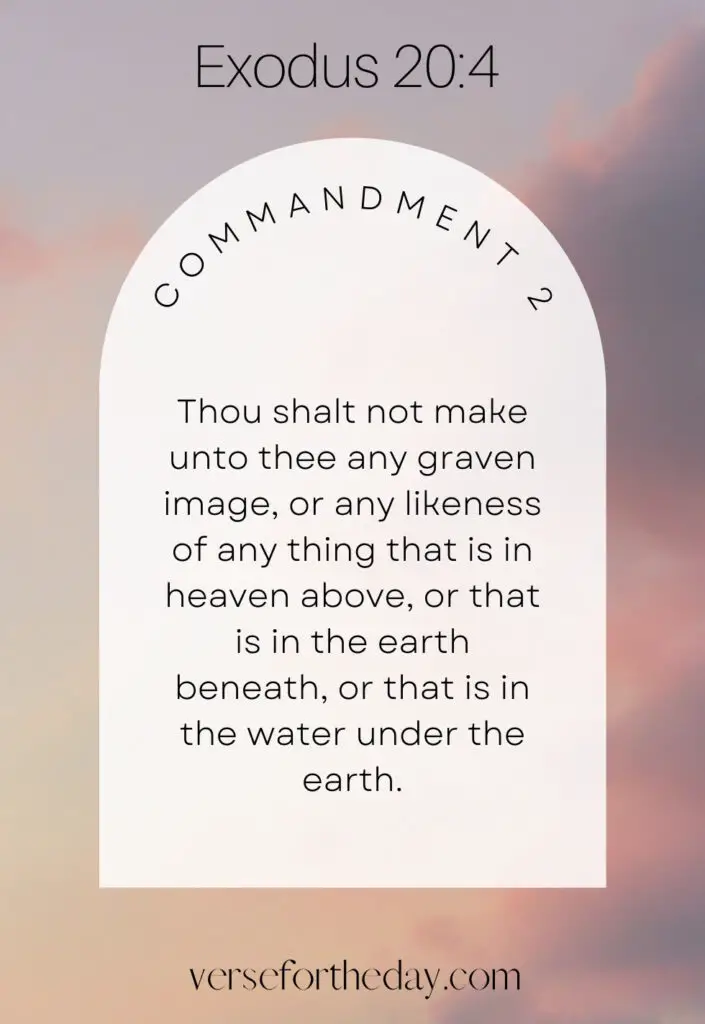 Commandment No. 2
