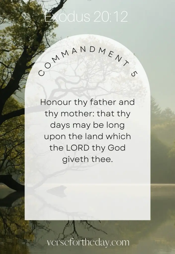 Commandment No. 5