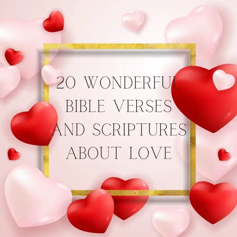 100+ Bible Verses About Love