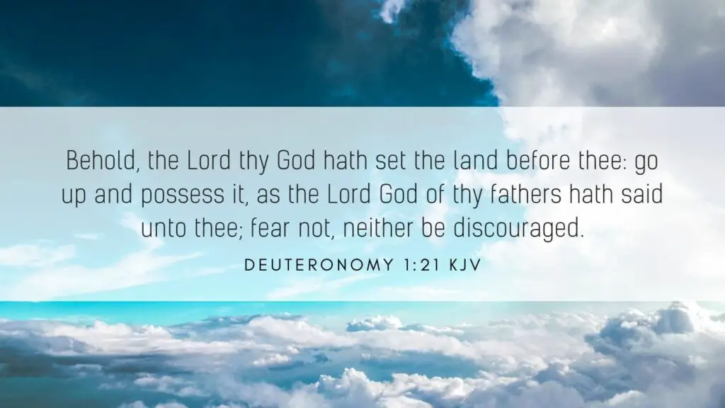 Bible Verse of the Day - Deuteronomy 20:1 KJV
