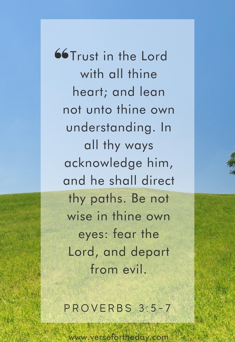12 Greatest Bible Verses and Scriptures About Trusting God