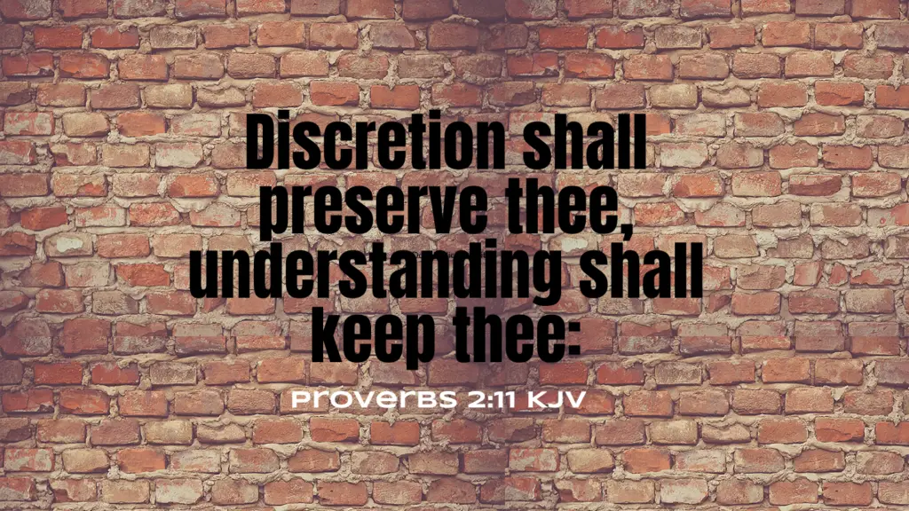 Proverbs 2:11 bible verse of the day february 11 2022