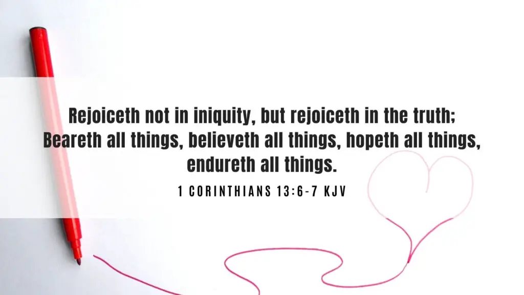 bible verse of the day on february 12 2022 from 1 corinthians 13:6-7