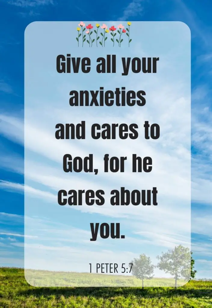 Bible Verses About Anxiety