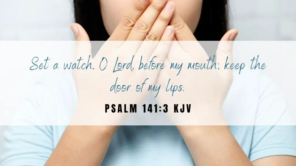 Bible verse of the Day - Psalm 141:3 KJV
