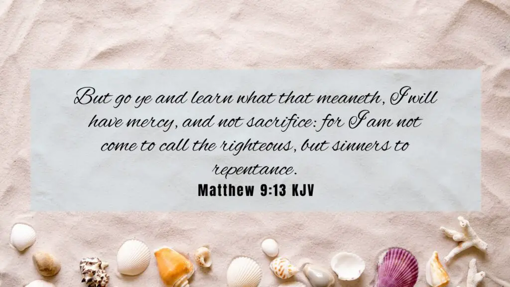 matthew 9 13-15 kjv