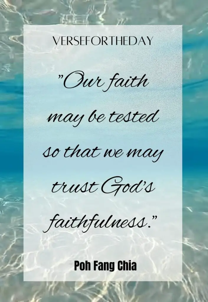 Bible Quotes - Our Faith