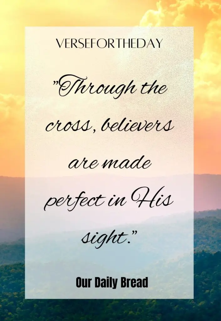 Christian Quotes - Through the Cross