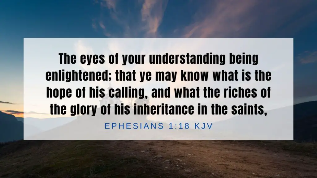 Ephesians 118 KJV Bible Verse of the Day