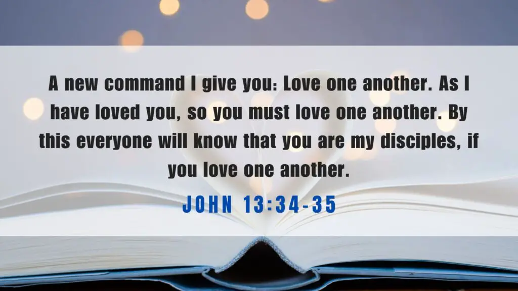 Bible verses about loving one another