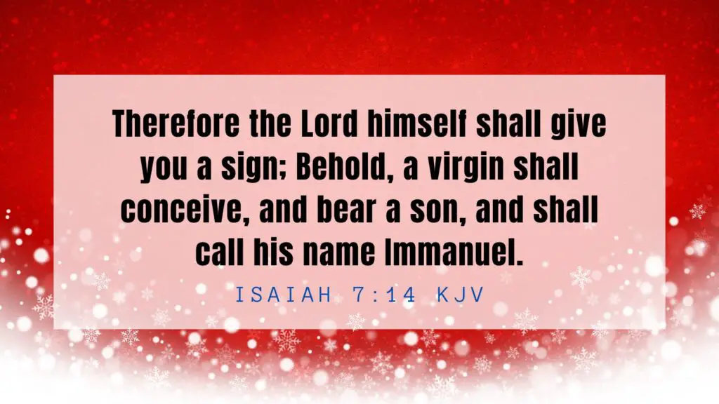 Bible Verse of the Day - December 04 2022 Sunday KJV