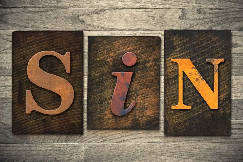 What is sin in the Bible
