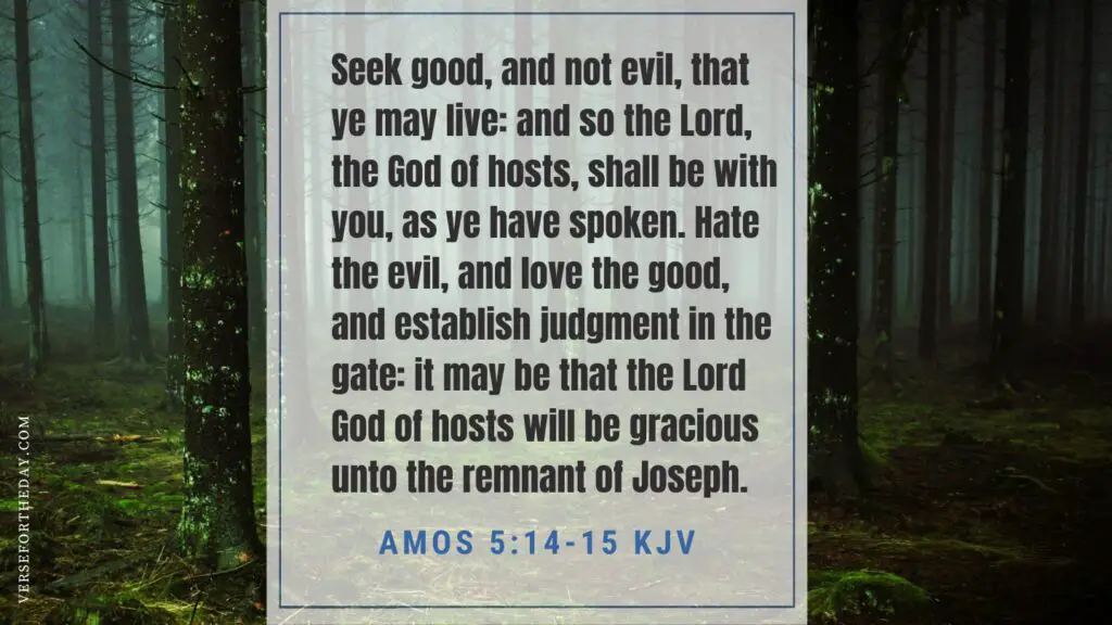 Bible Verse of the Day KJV Sunday - January 22 2022