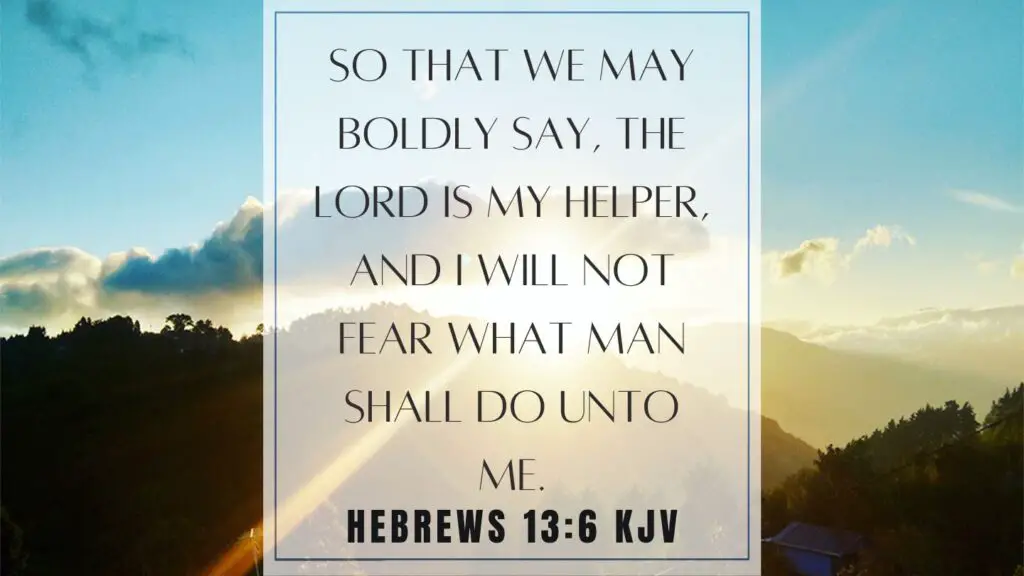 Hebrews 136 KJV Bible Verse of the Day