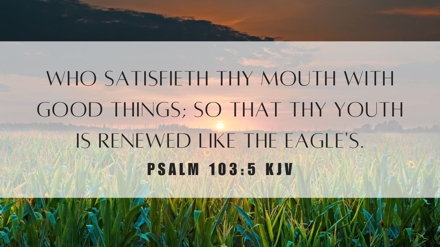 Psalm 103 5 KJV Bible Verse Of The Day