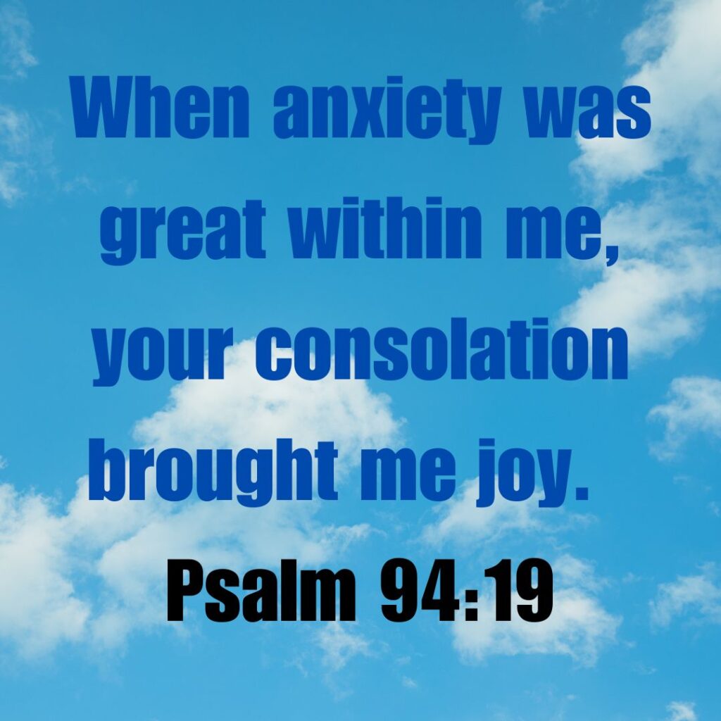Scriptures for Anxiety