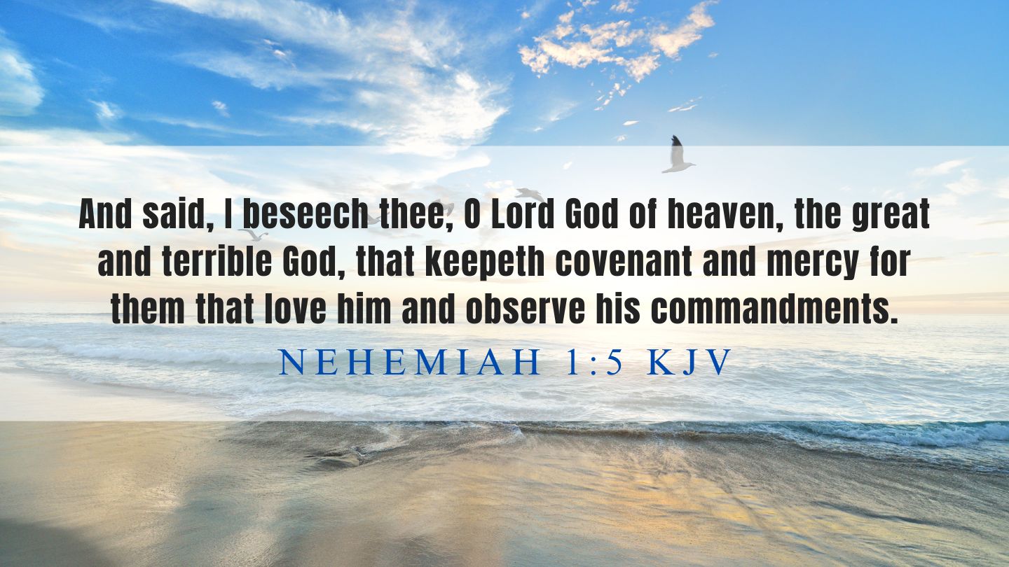 What does Nehemiah 1:5 mean?