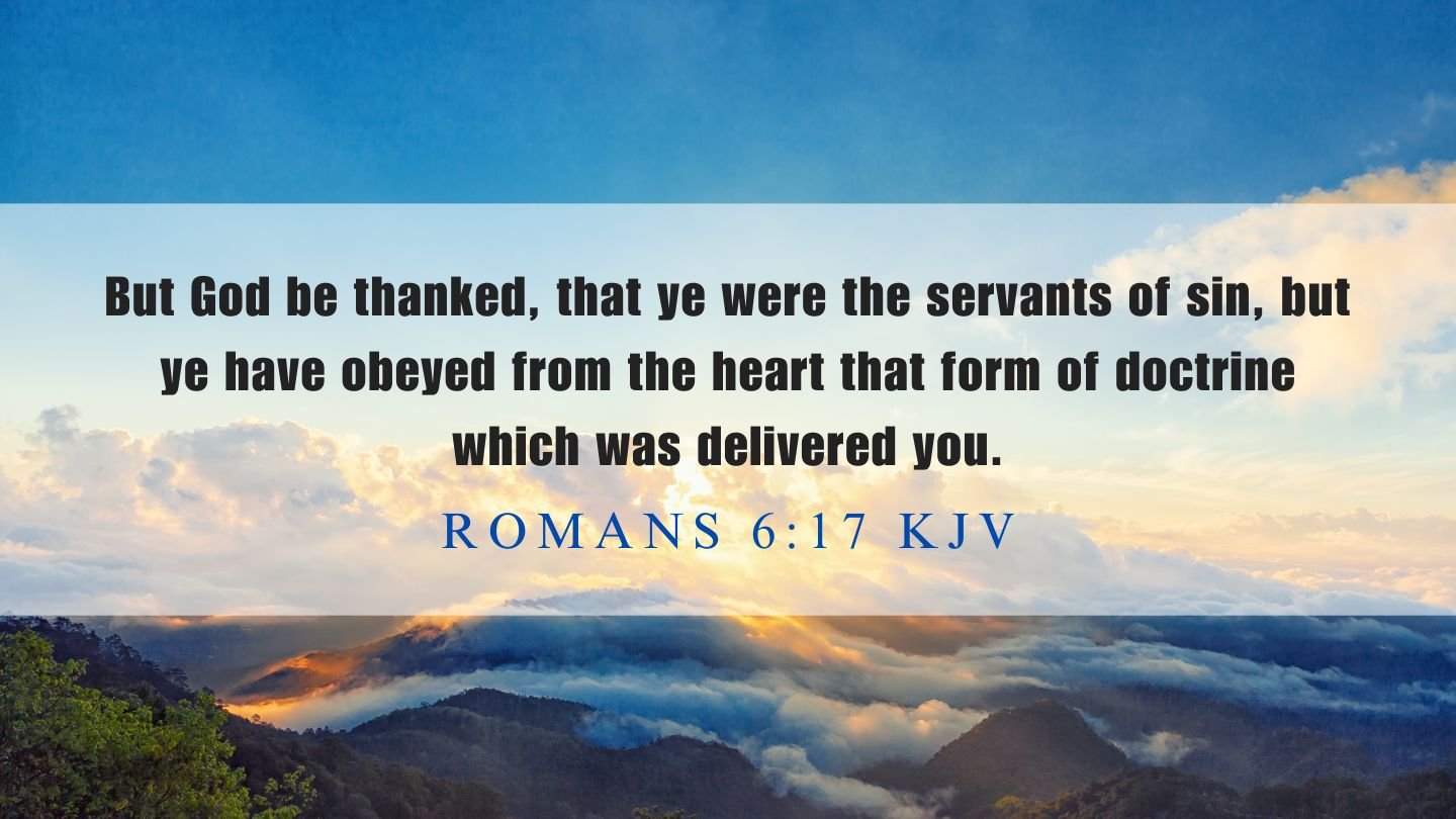 What Does Romans 6 17 Mean 