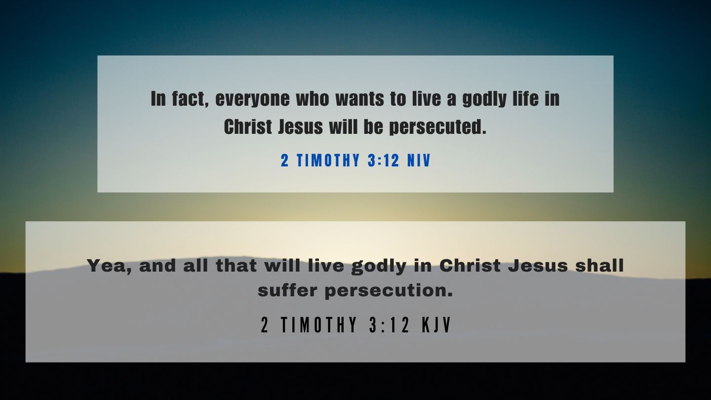 2 timothy 3 12 kjv meaning