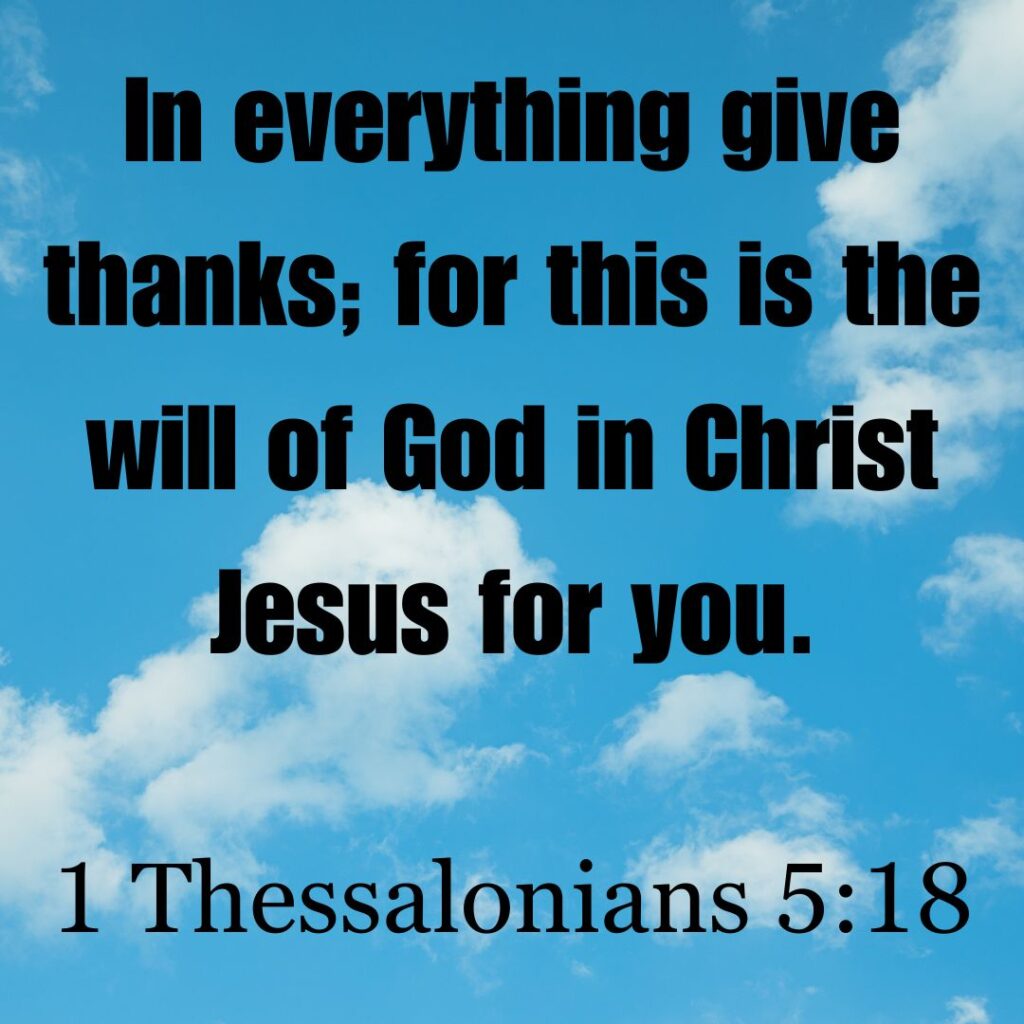 Scriptures about Gratitude