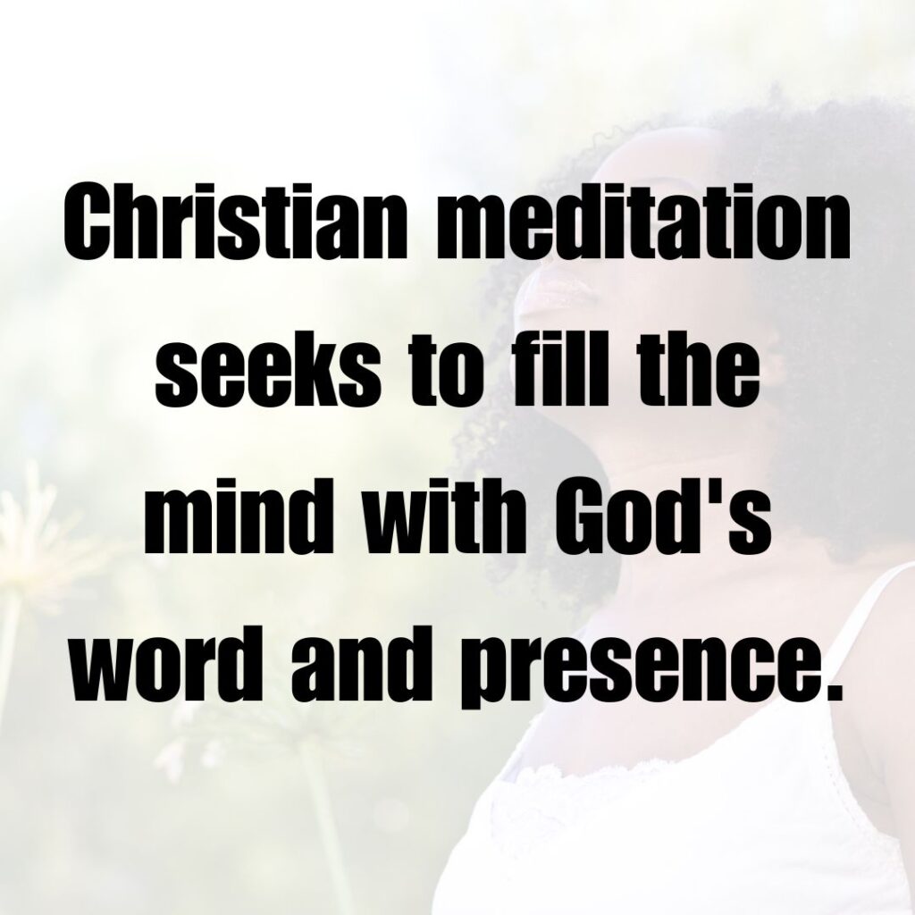 How to get started with Christian meditation