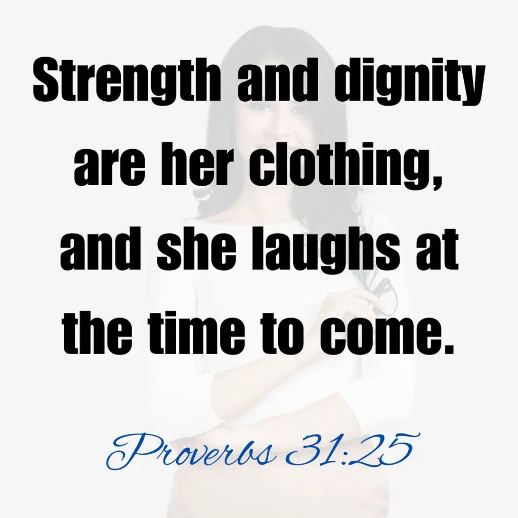 Scriptures about women strength