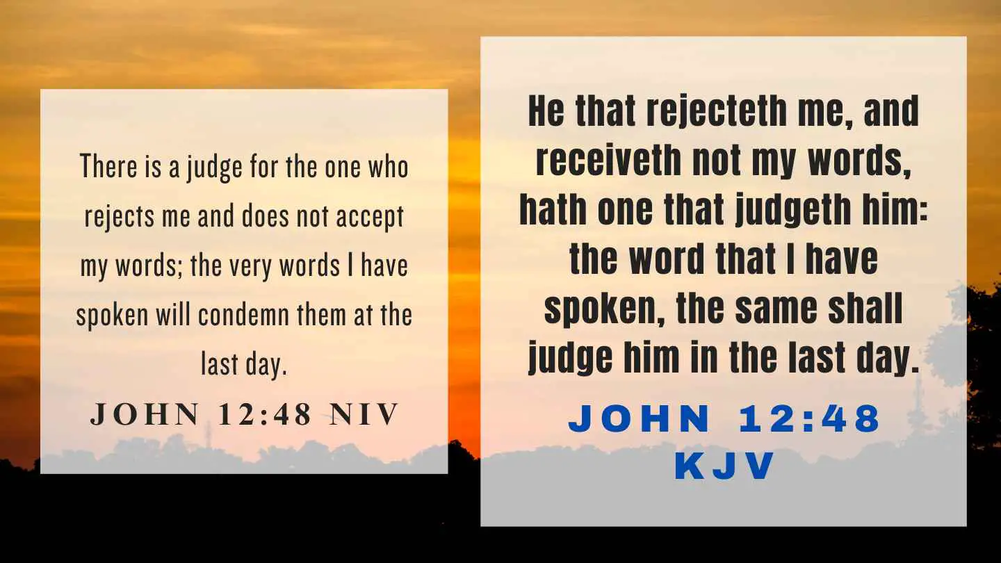 John 12:48 KJV