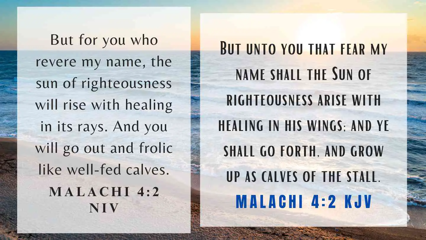 What does Malachi 4:2 mean