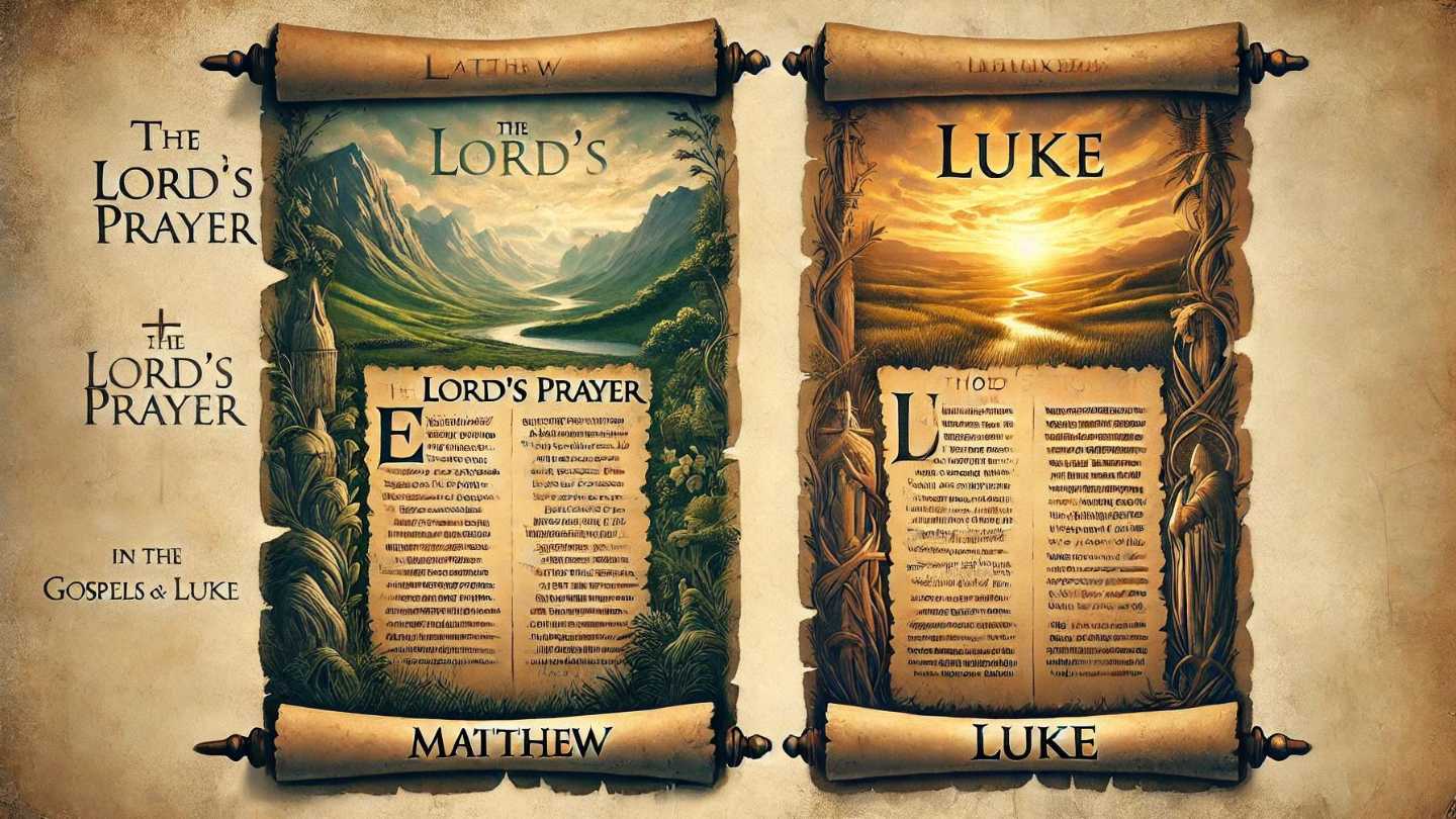 The Lord's Prayer in the Gospels: Comparing Matthew and Luke's Versions