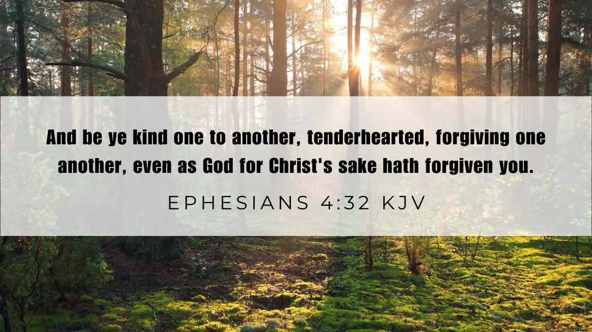 Powerful inspiration from Ephesians 4:32 for September 24, 2024