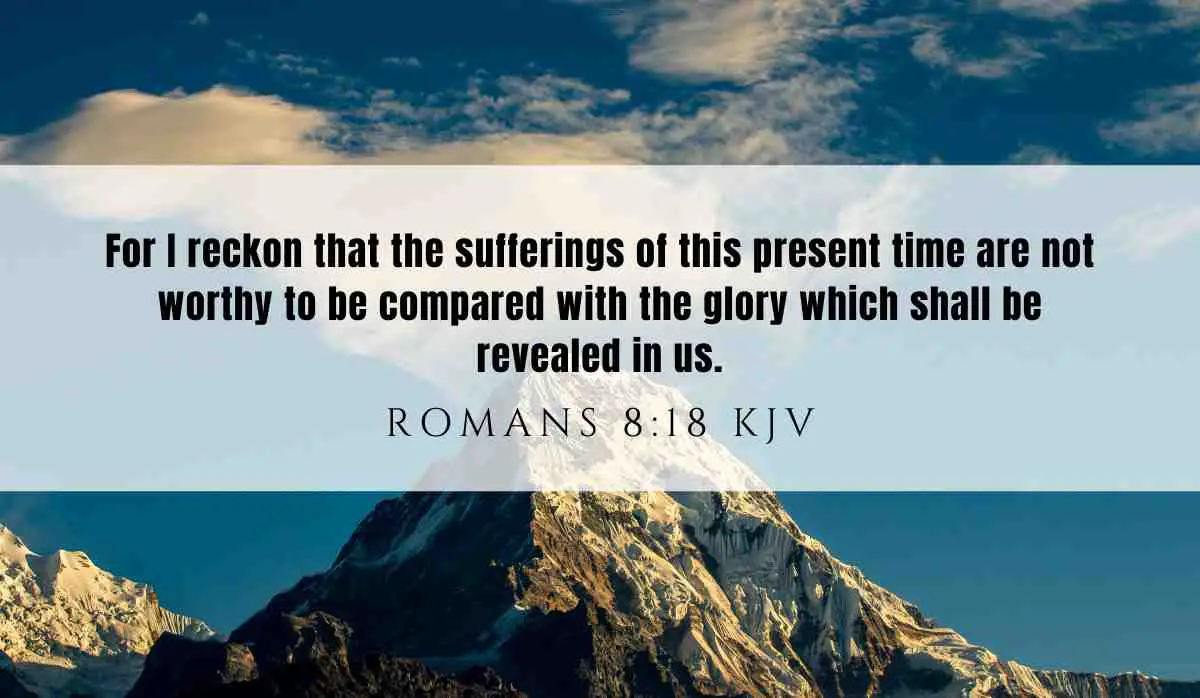 Powerful inspiration from Romans 8:18 for January 1, 2025