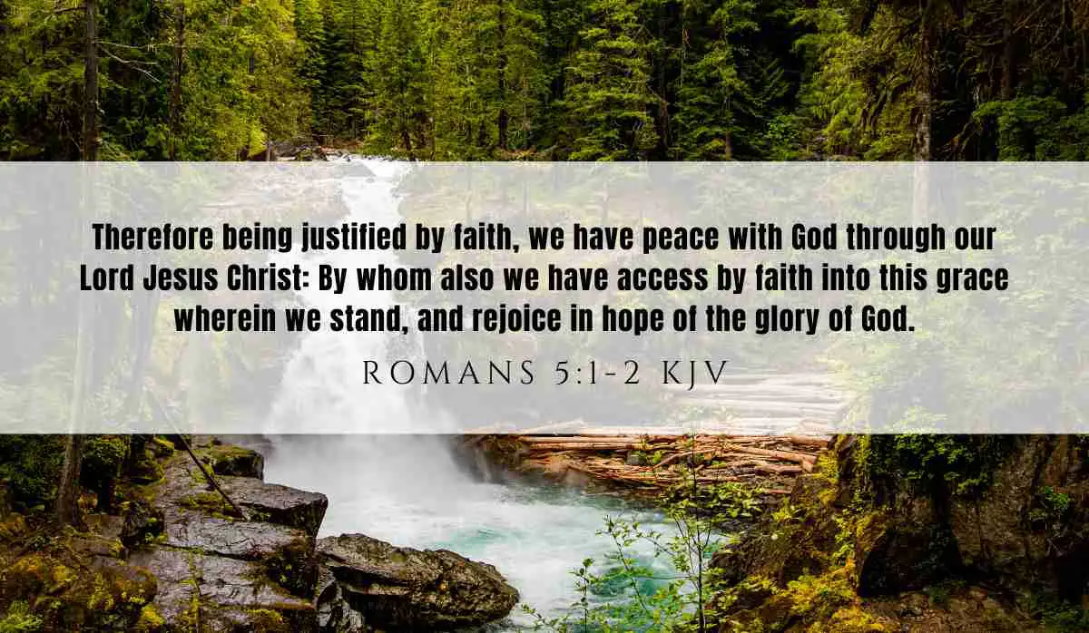 Powerful inspiration from Romans 5:1-2 for January 18, 2025