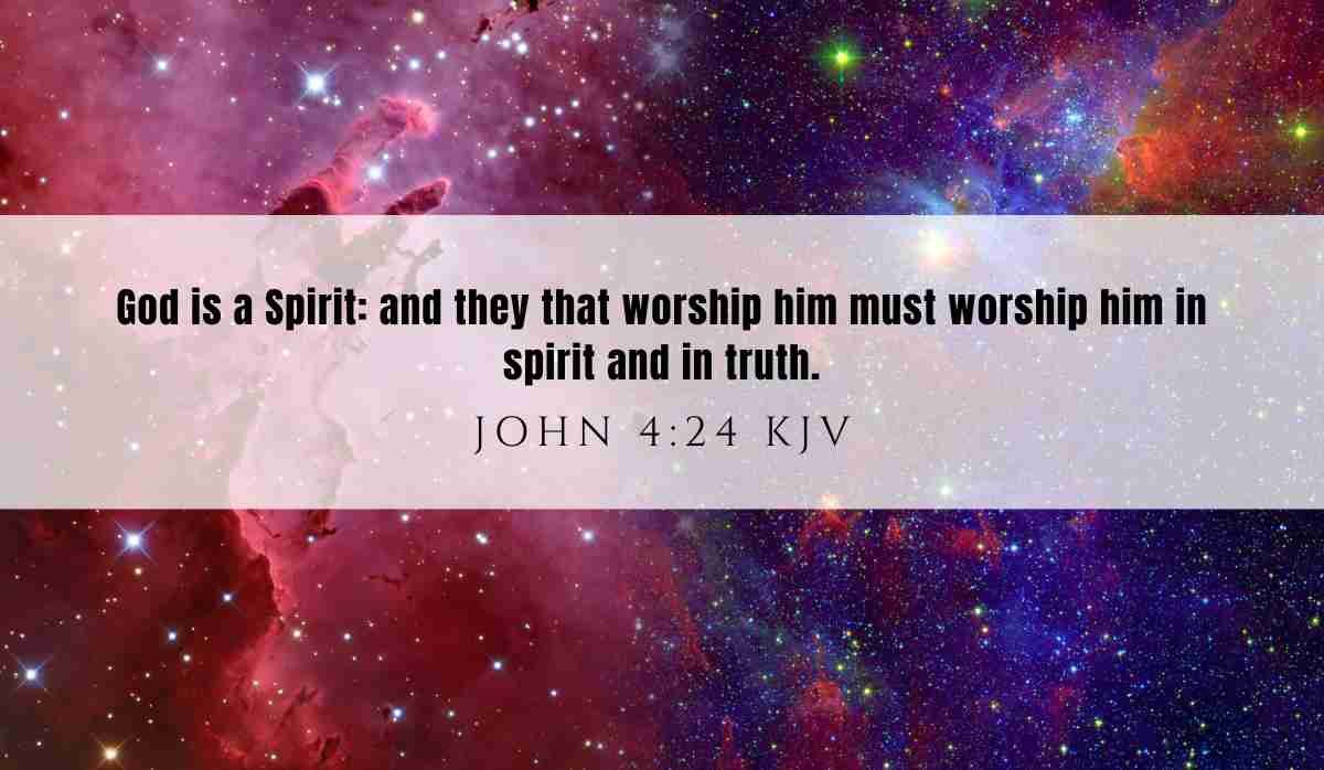 Powerful inspiration from John 4:24 February 27th 2025