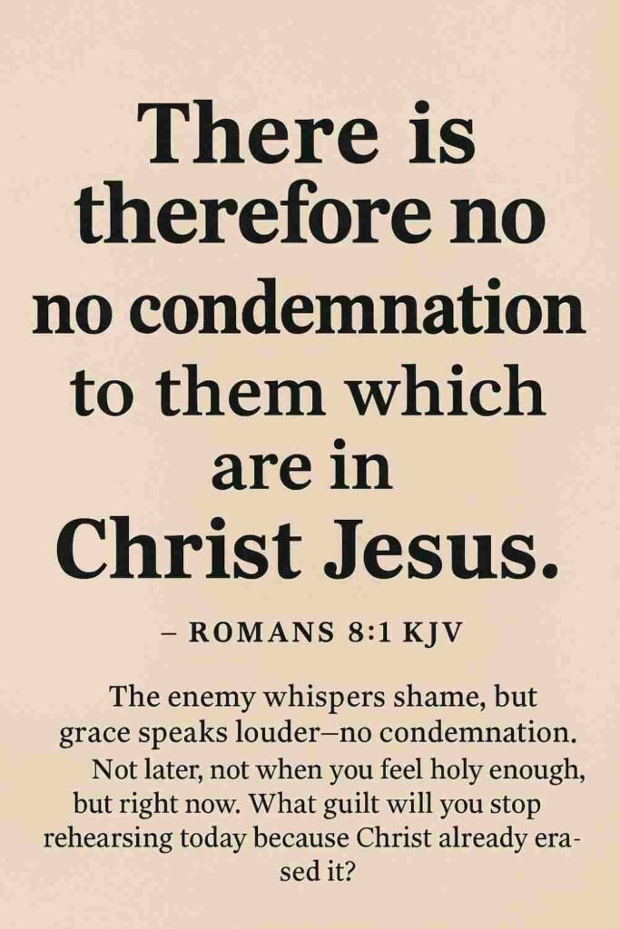 Reflection on Today's Verse from Romans 8:1 - September 19th 2025