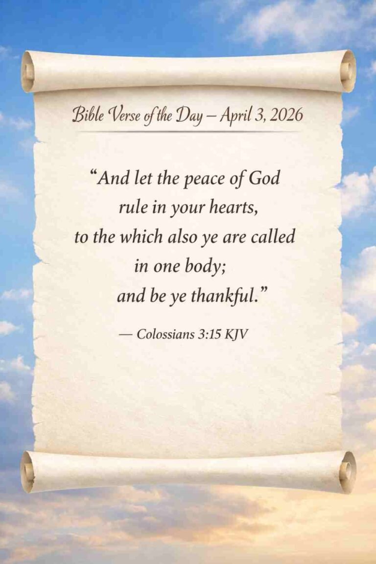 Reflection on Today's Verse from 1 Thessalonians 2:13 - April 4th 2026