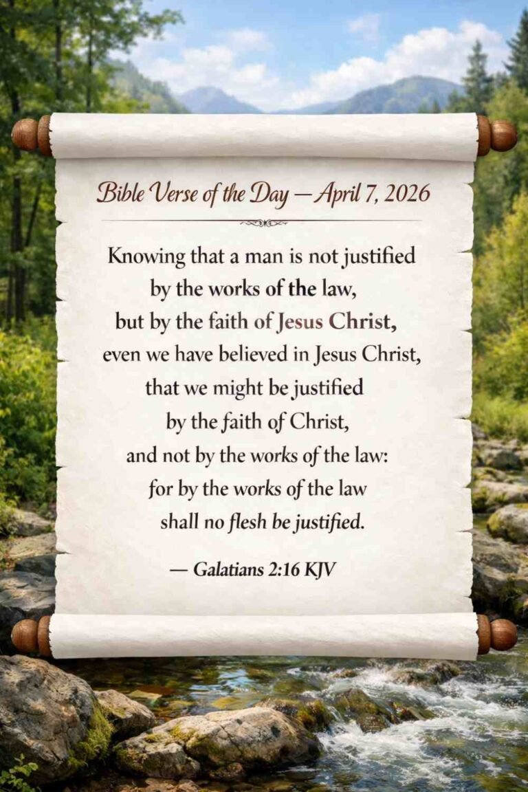 Reflection on Today's Verse from 2 Timothy 2:21 - April 6th 2026