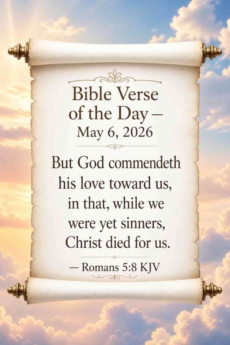 Reflection on Today's Verse from Romans 5:8 - May 6th 2026
